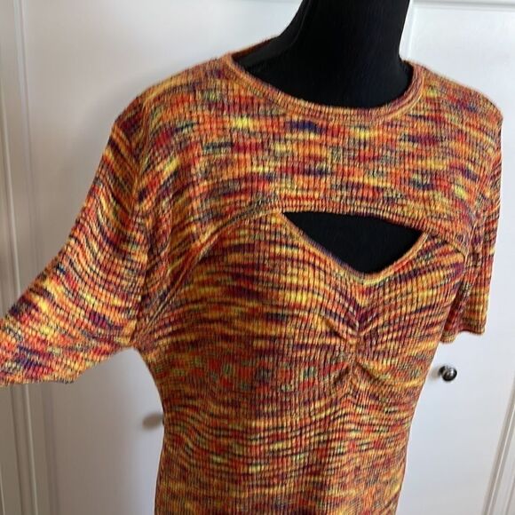 Anthropologie Cut Out Knit Dress - Picture 4 of 9